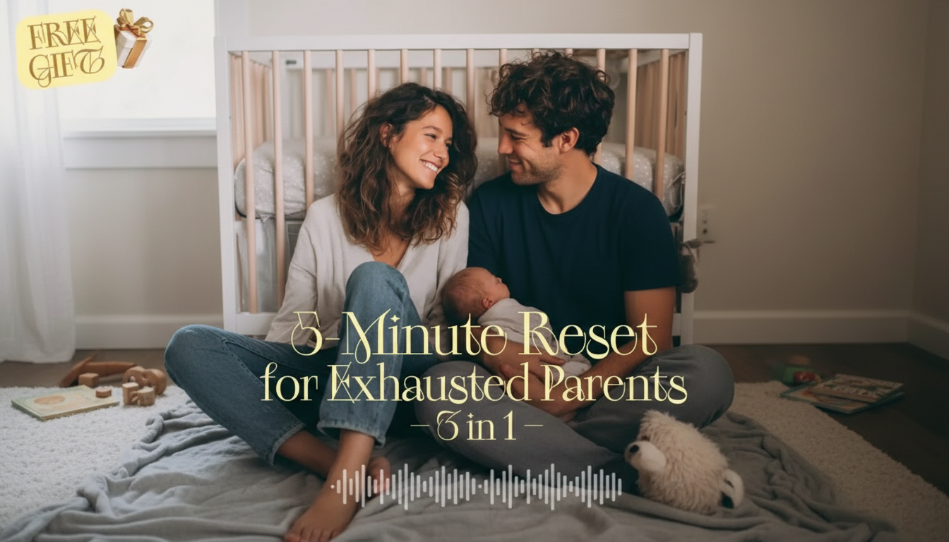 5-Minute Reset for Tired Parents: Breathe, Release, Recharge