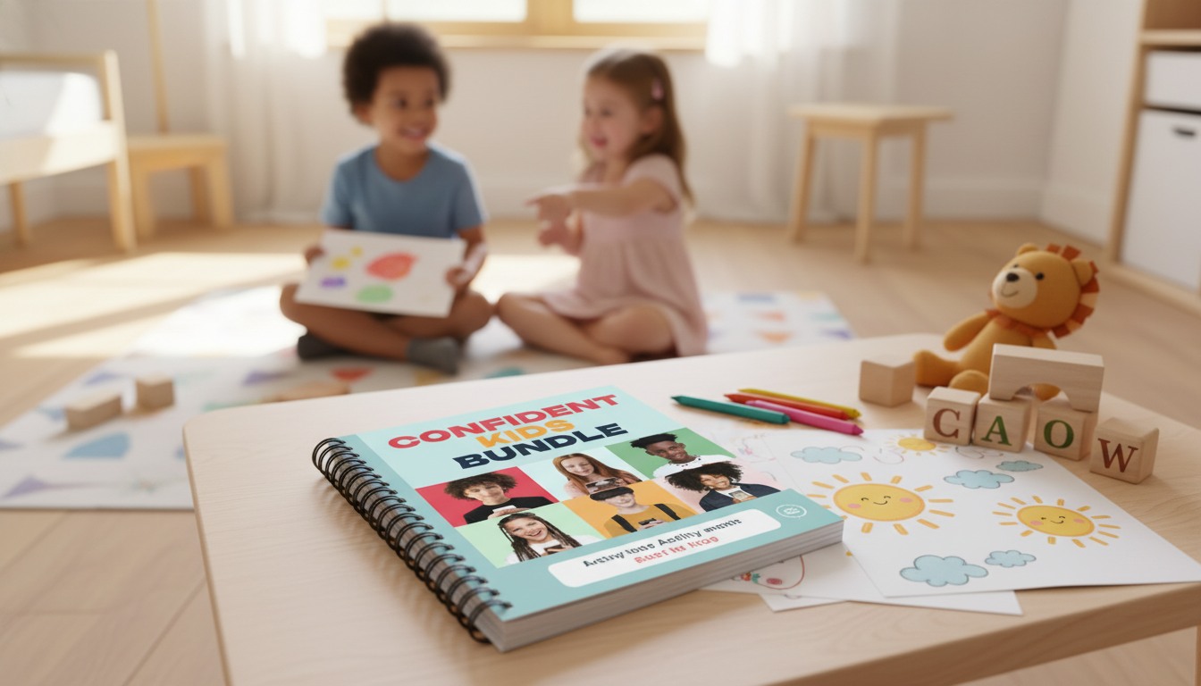 Confident Kids Bundle (Ages 3-5): Calm & Confidence Tools