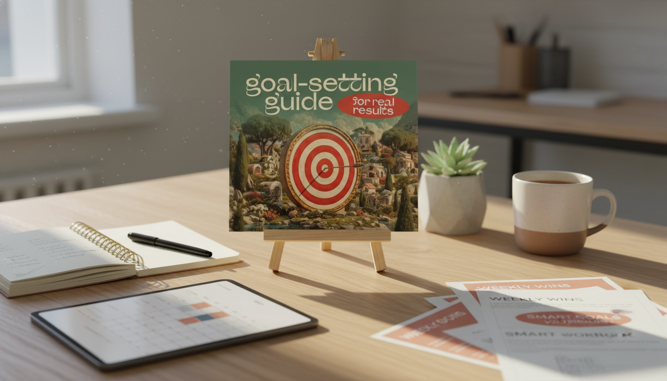 Printable Goal Planner for SMART Goals & Weekly Wins