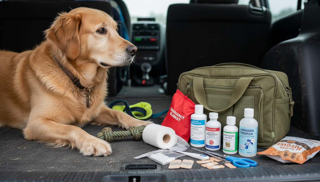 Dog First Aid Kit Checklist: Supplies and Tools