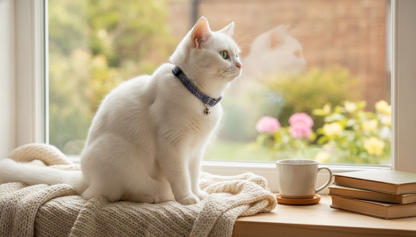 Geometric Breakaway Cat Collar with Bell (Adjustable)
