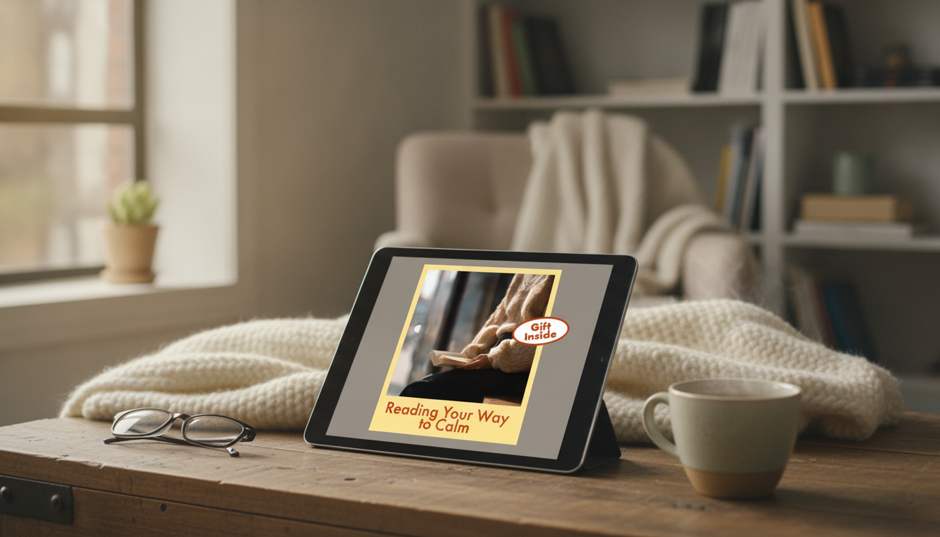 Reading to Reduce Stress: A Simple Calm-Down Routine