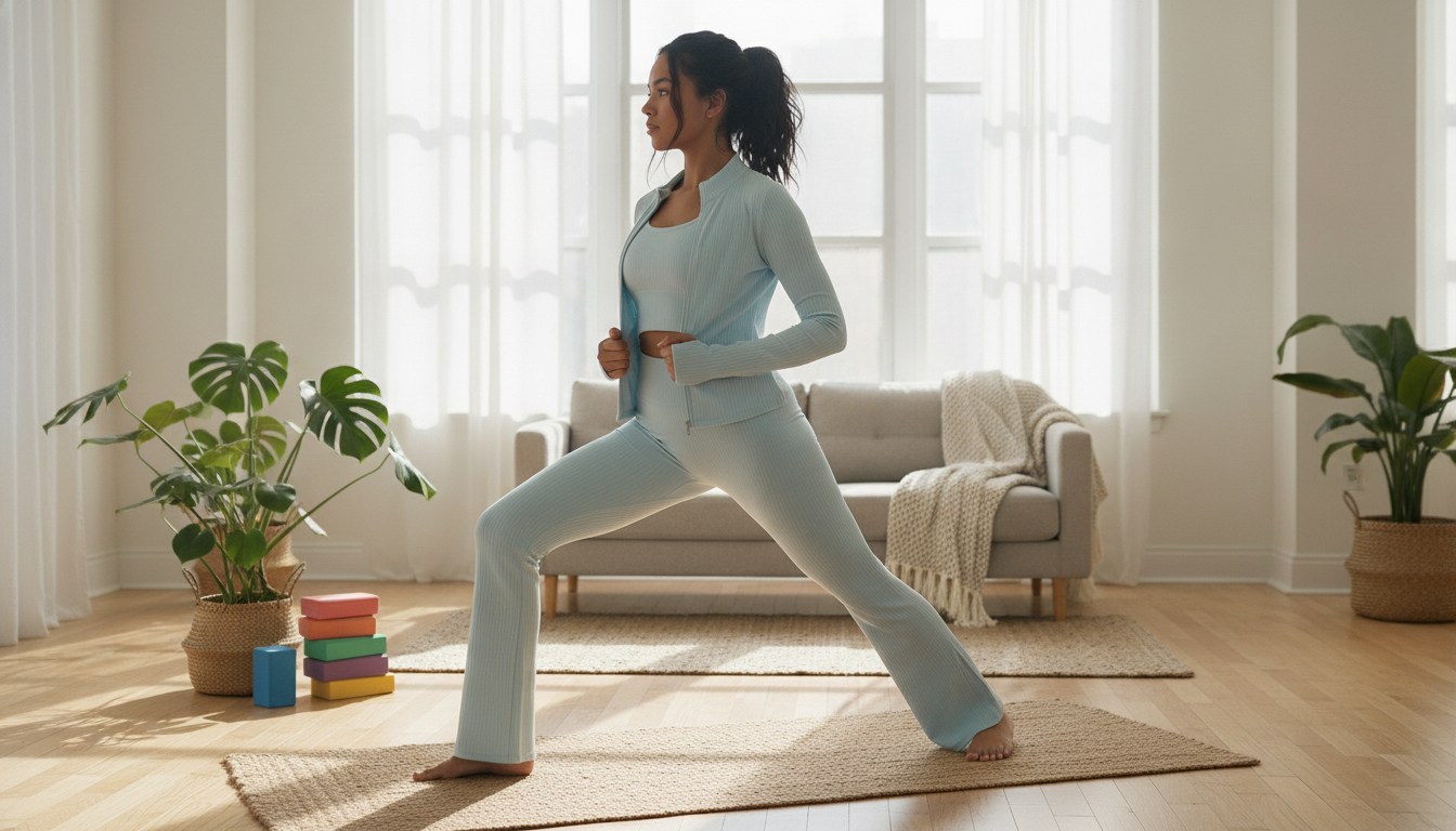 Yoga Jacket + High-Stretch Set: Fit, Fabric, Care