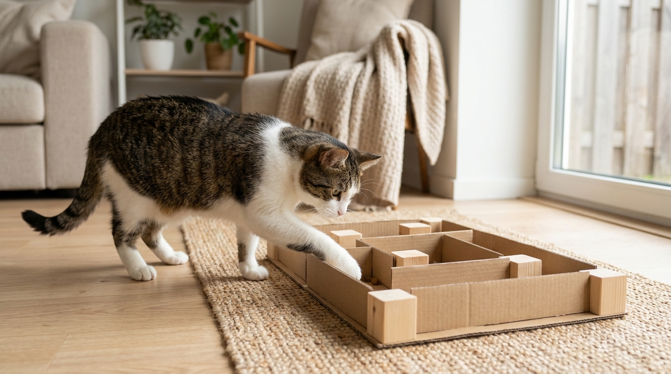 Cat Enrichment at Home: 5 Easy Ways to Keep Them Busy
