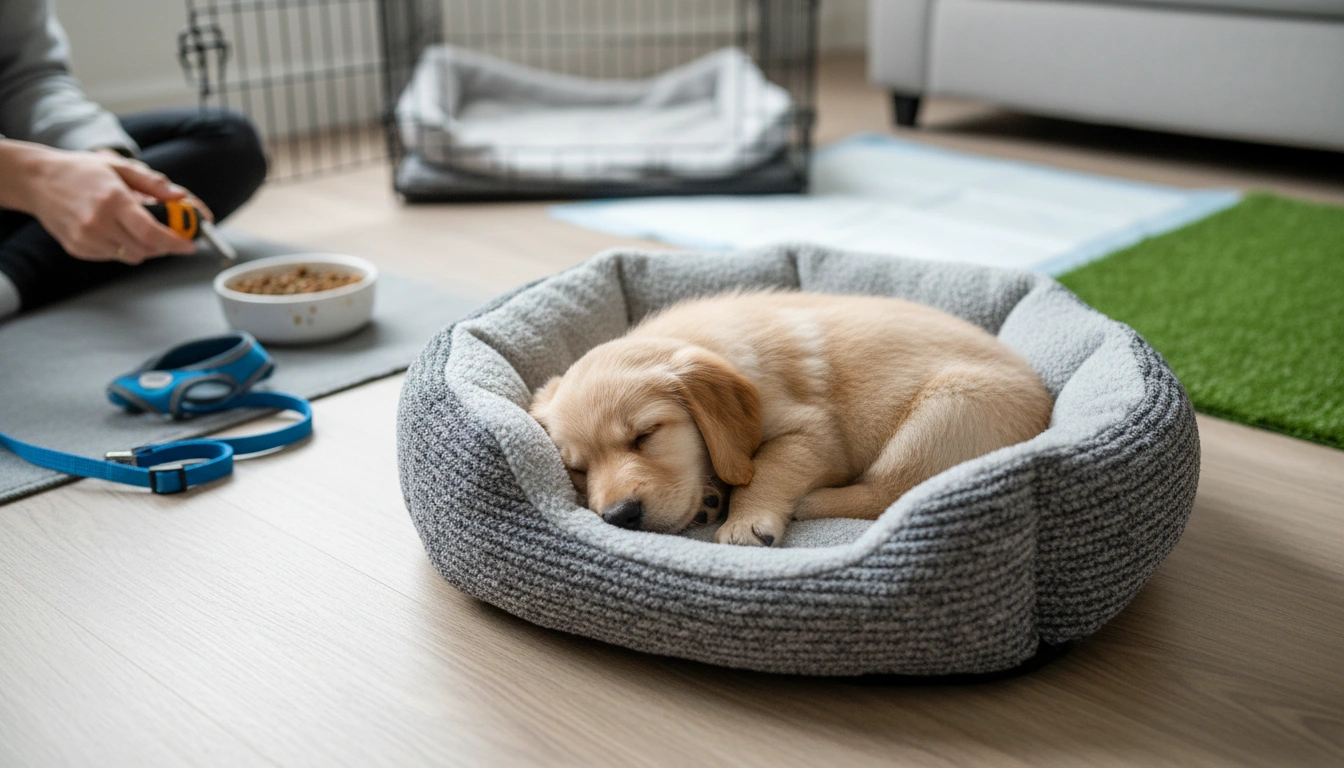 8-Week-Old Puppy Routine: Sleep, Meals, Potty & Training